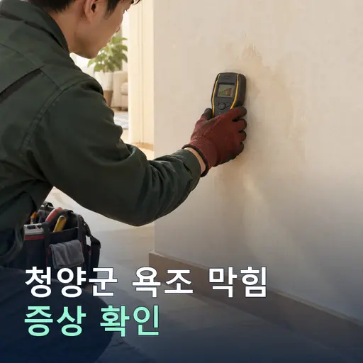 충남 청양군 천장리 욕조막힘 - 자격증 기사·신속 방문