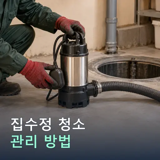 오관리 집수정청소 - 전문 장비·사전 견적