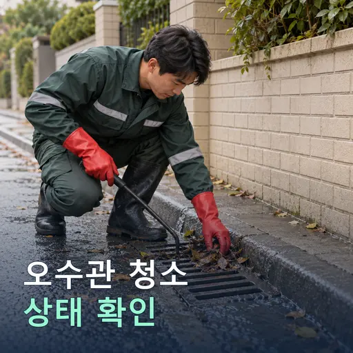 외부리 오수관청소 - 정찰제·작업시간 안내