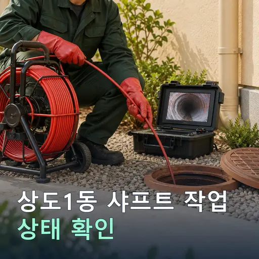 상도1동 샤프트작업 - 사전 진단·견적 비교