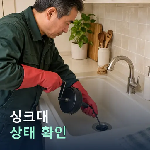 싱크대 물 안 빠짐 — 음식물·기름때·트랩 분리 가이드