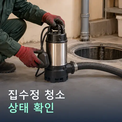신필리 집수정청소 - 출장점검 0원·1년 A/S