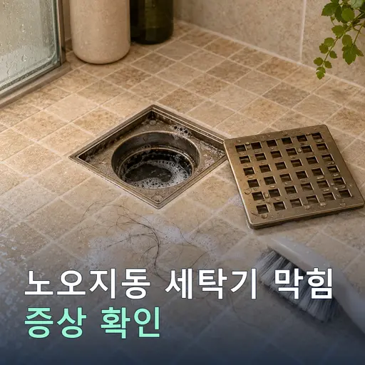 노오지동 세탁기막힘 - 정확한 진단·당일 방문