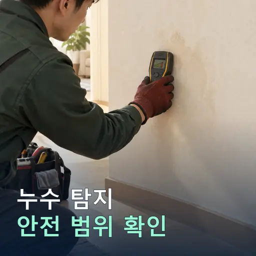 안전리 누수탐지 - 무료 견적·1시간 출동