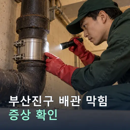 부산진구 배관막힘 - 무료 상담·비용문의