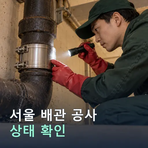 서울 배관공사 - 10년 경력·자격증 기사