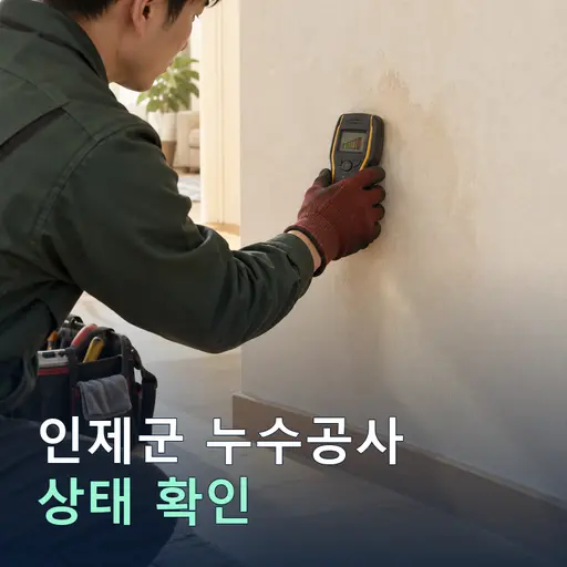 인제군 누수공사 - 30분 출동·견적무료