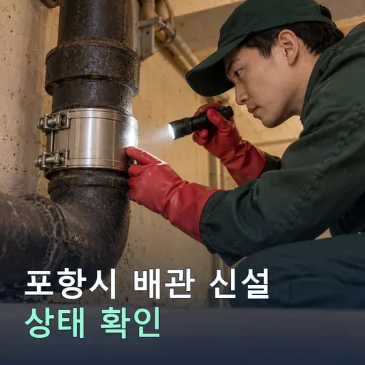 경북 포항시 읍내리 배관 신설 - 무료 견적·당일 방문
