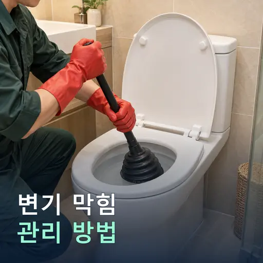 금관리 변기막힘 - 1:1 매칭·사진 보고