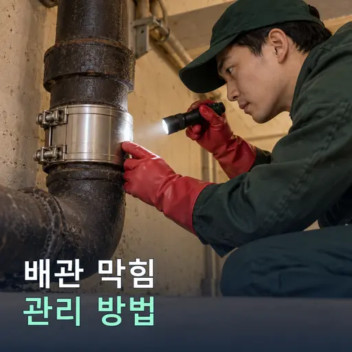 금관리 배관막힘 - 무료 상담·비용문의