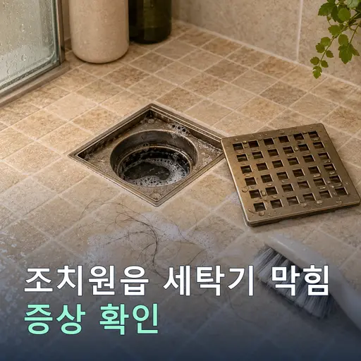 조치원읍 세탁기막힘 - 30분 출동·견적무료