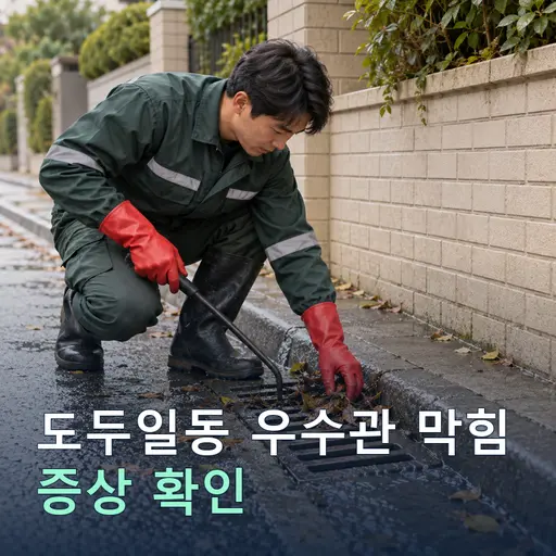 도두일동 우수관막힘 - 10곳 견적 비교·상담