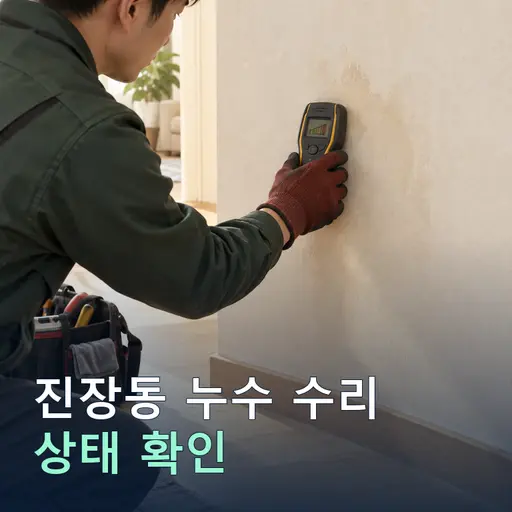 진장동 누수수리 - 30분 출동·견적무료