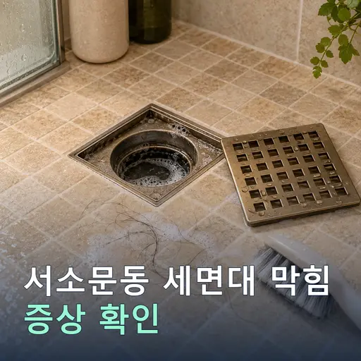 서소문동 세면대막힘 - 정확한 진단·당일 방문