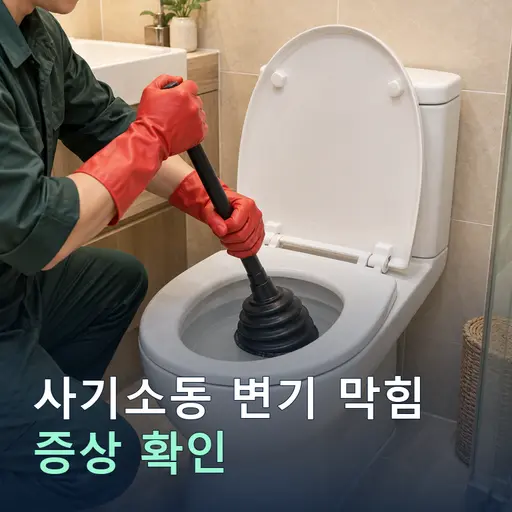 사기소동 변기막힘 - 24시간 긴급 출동