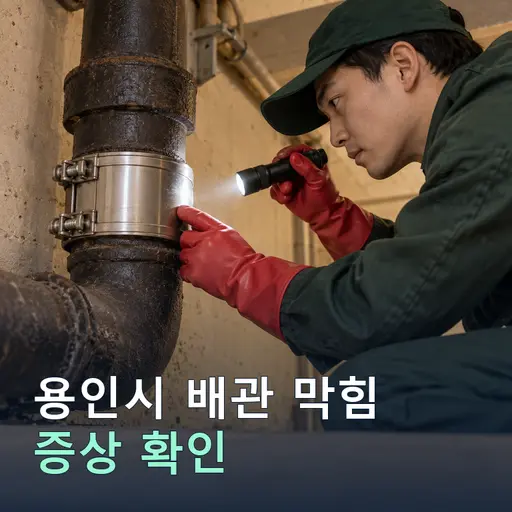 경기 용인시 배관막힘 - 10곳 견적 비교·상담