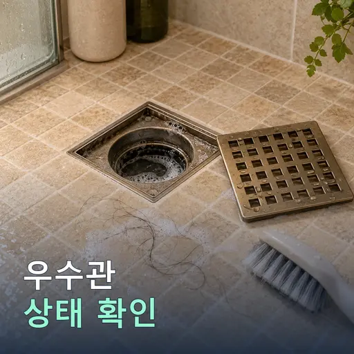 장마 오기 전 7일 점검: 우수관·맨홀·배수구 셀프 체크