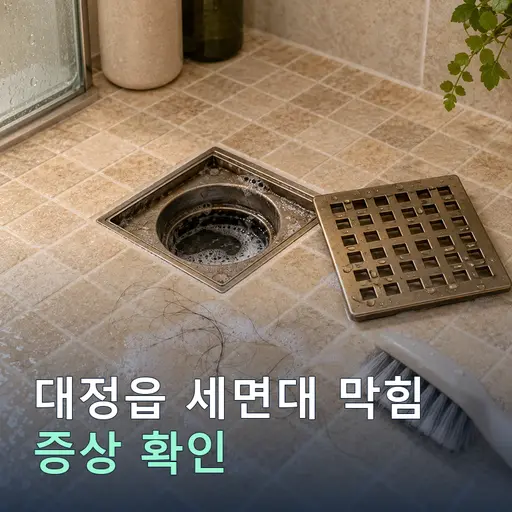 대정읍 세면대막힘 - 30분 출동·견적무료