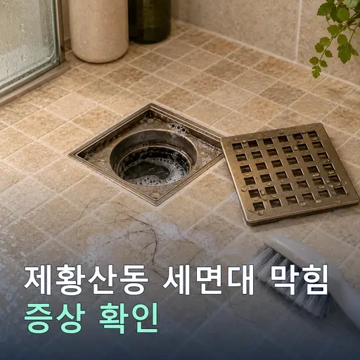 제황산동 세면대막힘 - 새벽 출동·빠른 방문