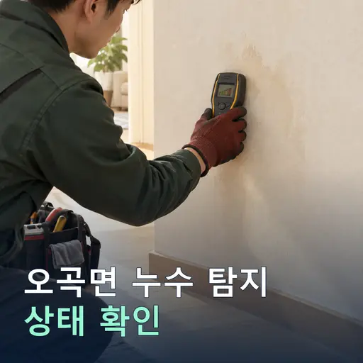 오곡면 누수탐지 - 24시간 긴급 탐지