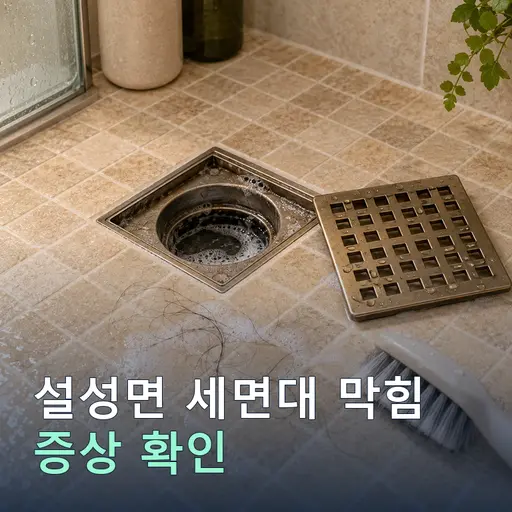 설성면 세면대막힘 - 베테랑 기사·당일 출장