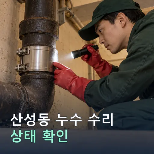 산성동 누수수리 - 노후관 진단·교체 견적