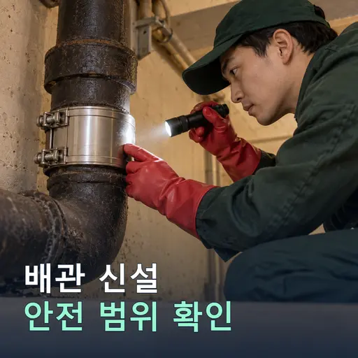 안전리 배관 신설 - 10곳 견적 비교·상담