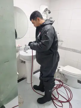 인천 부평 — 상가 화장실 막힘 출동 현장 사진