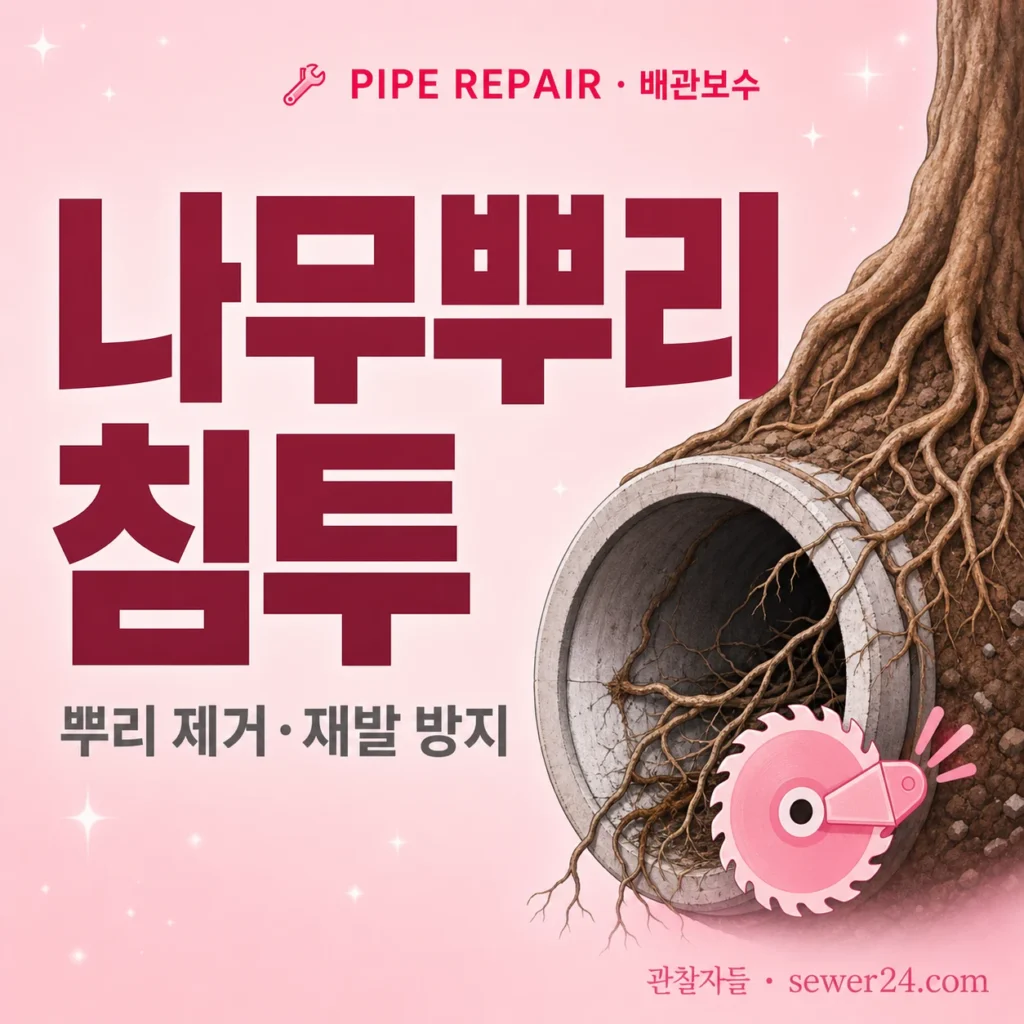 나무뿌리 침투 방지 — 뿌리 제거와 재발 방지