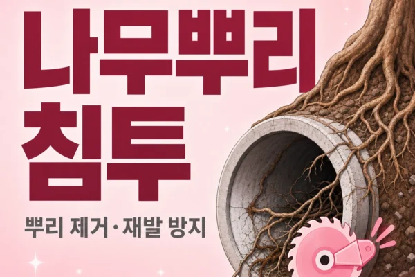 나무뿌리 침투 방지 — 뿌리 제거와 재발 방지