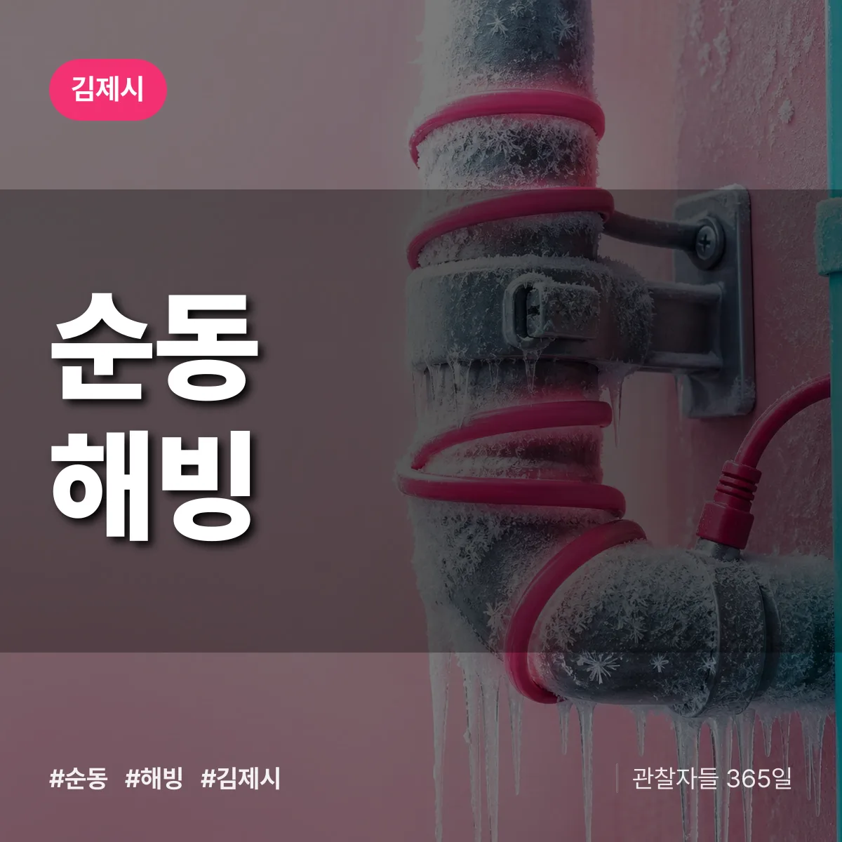 순동 해빙 배너