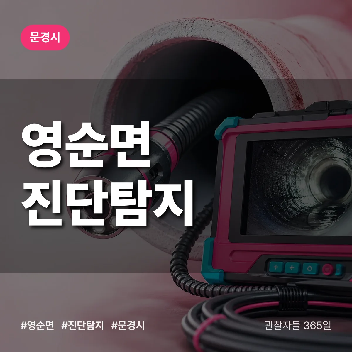 경북 문경시 영순면 진단/탐지 배너
