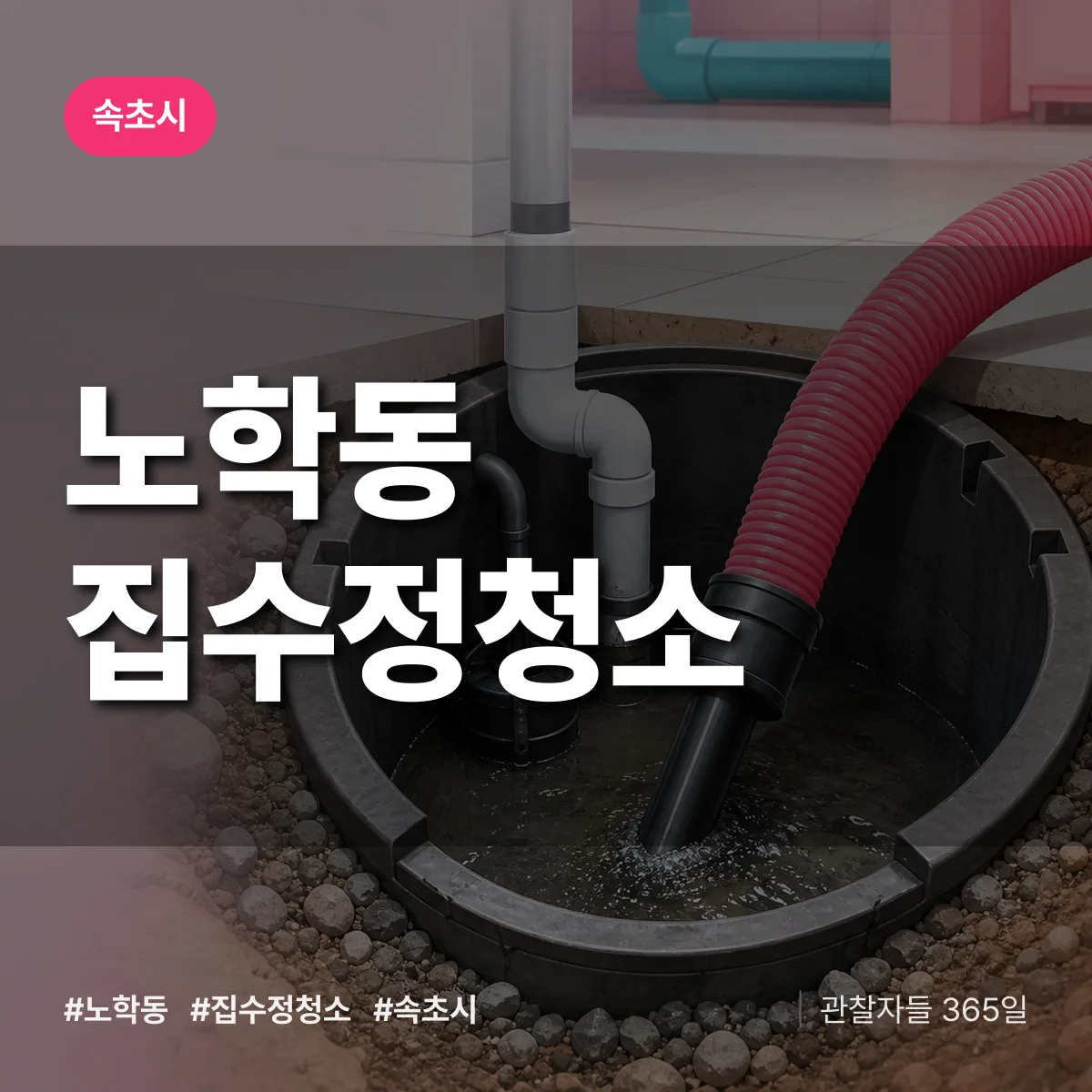 노학동 집수정청소 배너