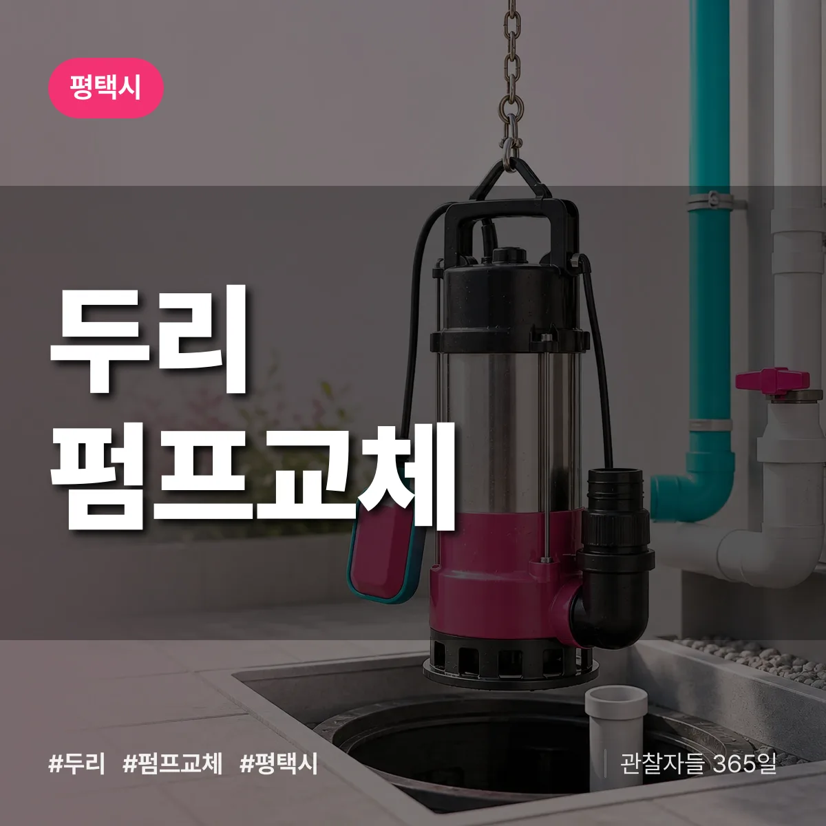 두리 펌프교체 배너