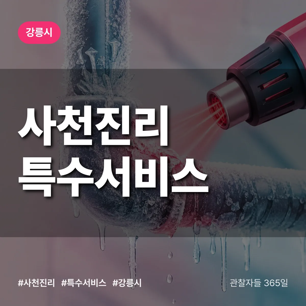 강릉시 사천진리 특수서비스 상담 배너