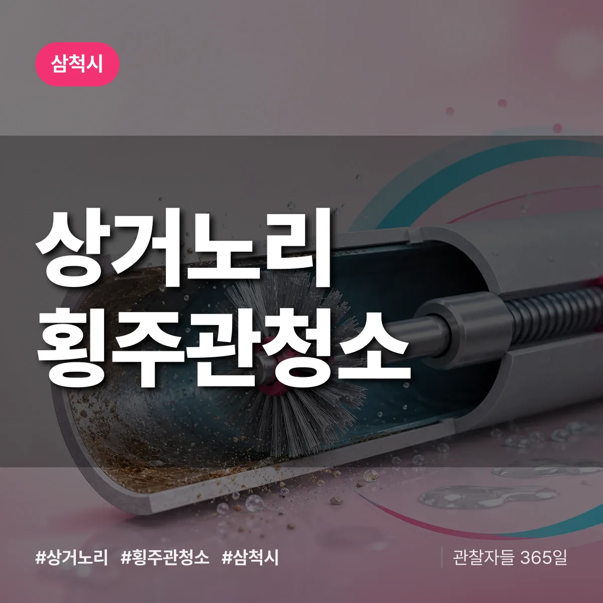 상거노리 횡주관청소 배너