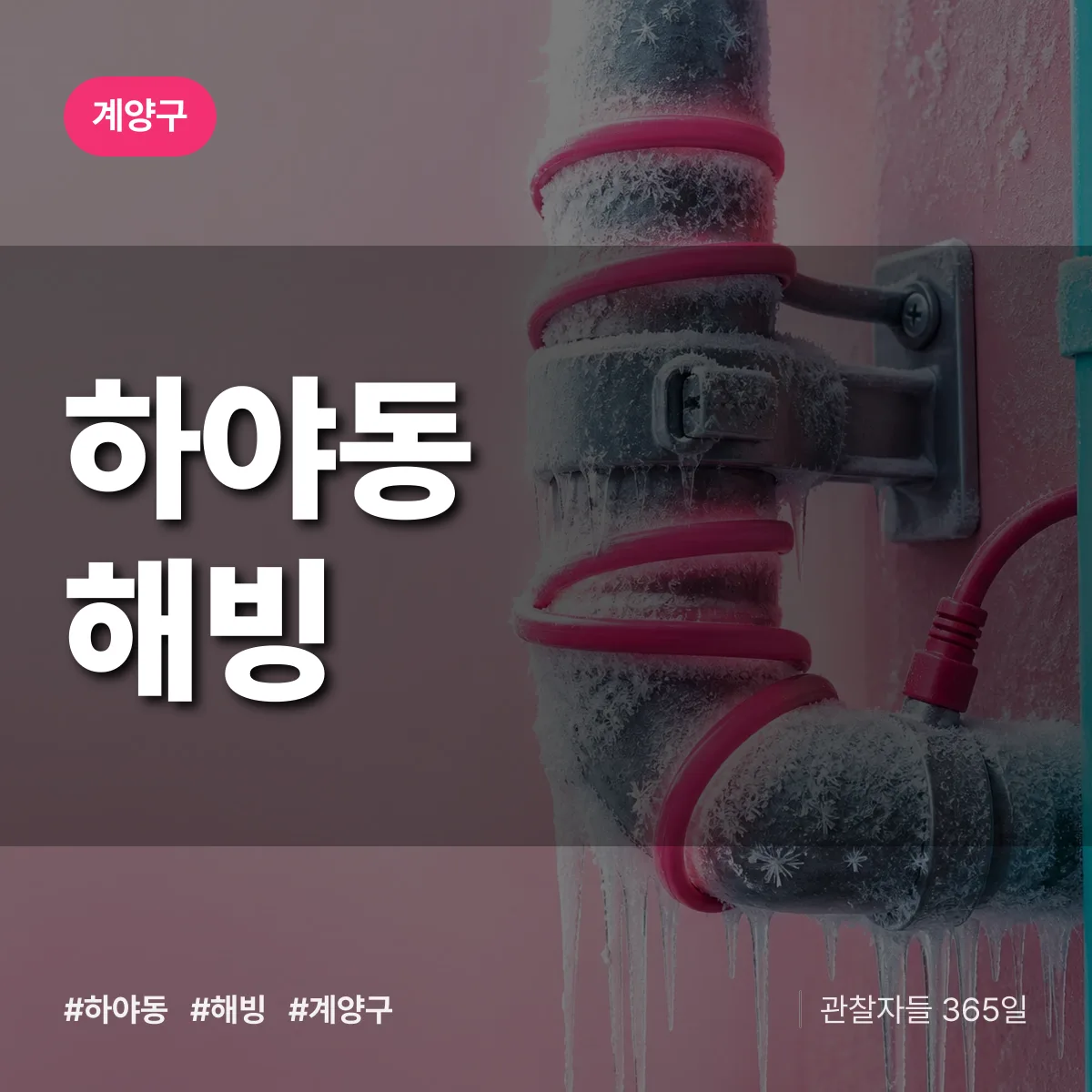 하야동 해빙 배너