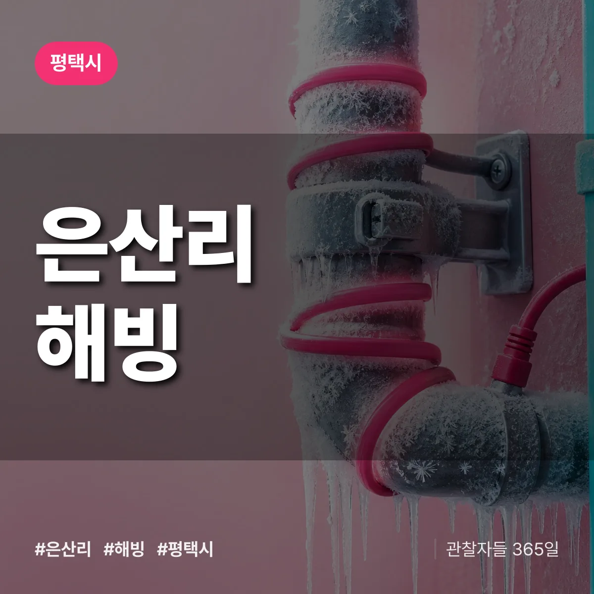 은산리 해빙 배너