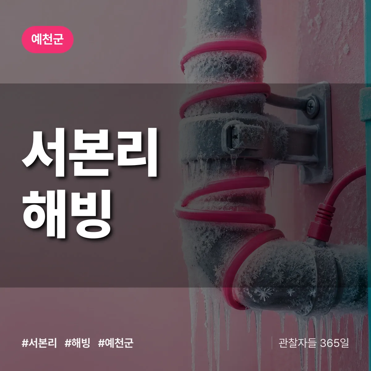 서본리 해빙 배너
