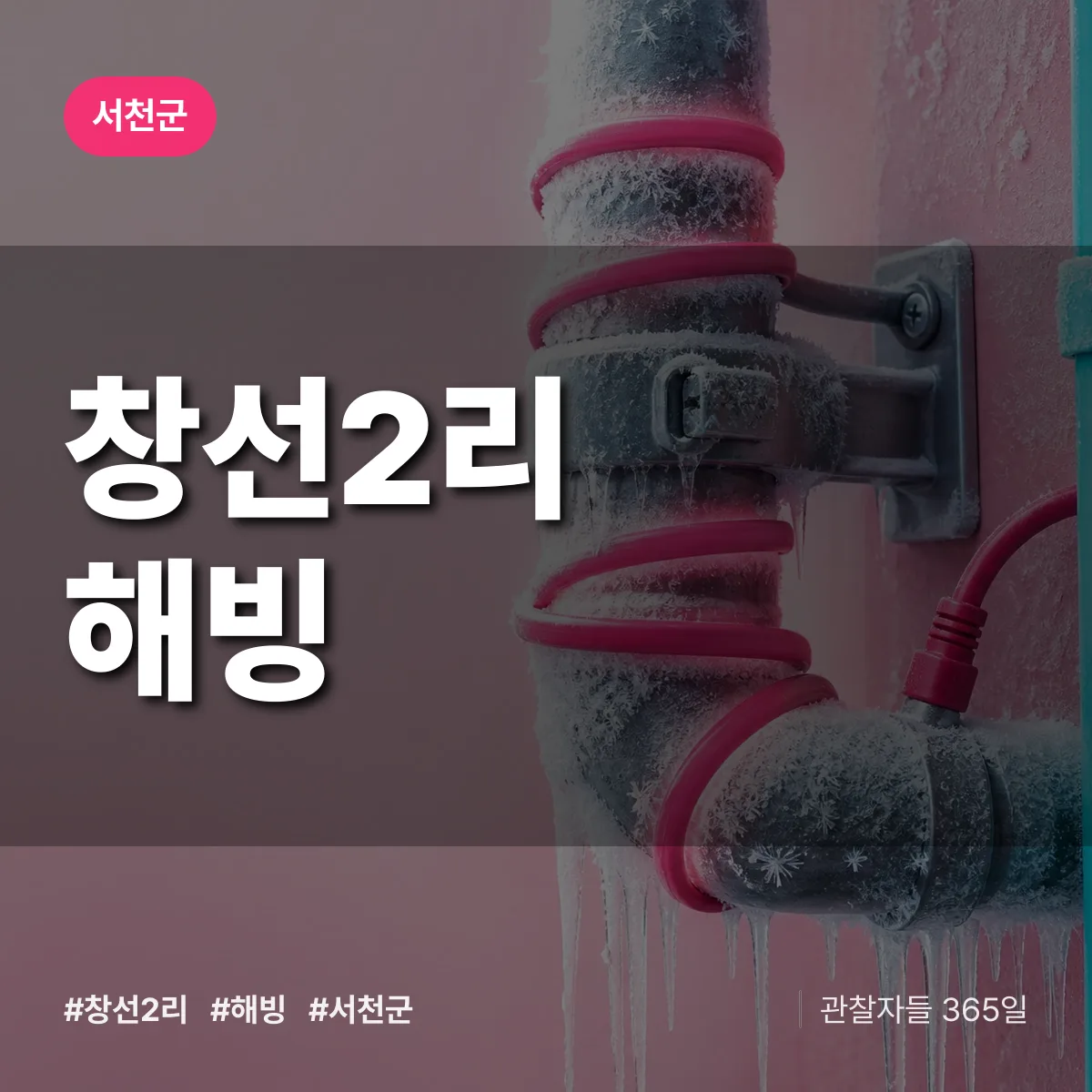 창선2리 해빙 배너