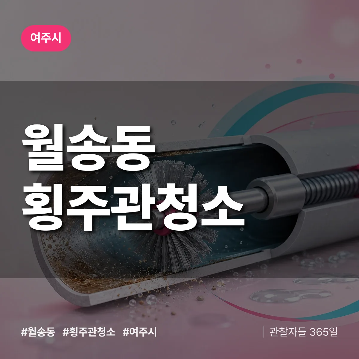 월송동 횡주관청소 배너