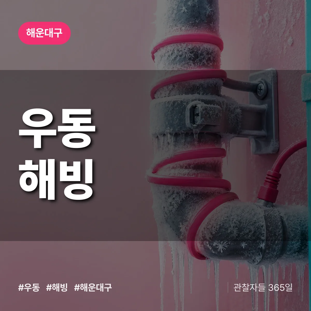 해운대구 우동 해빙 상담 배너