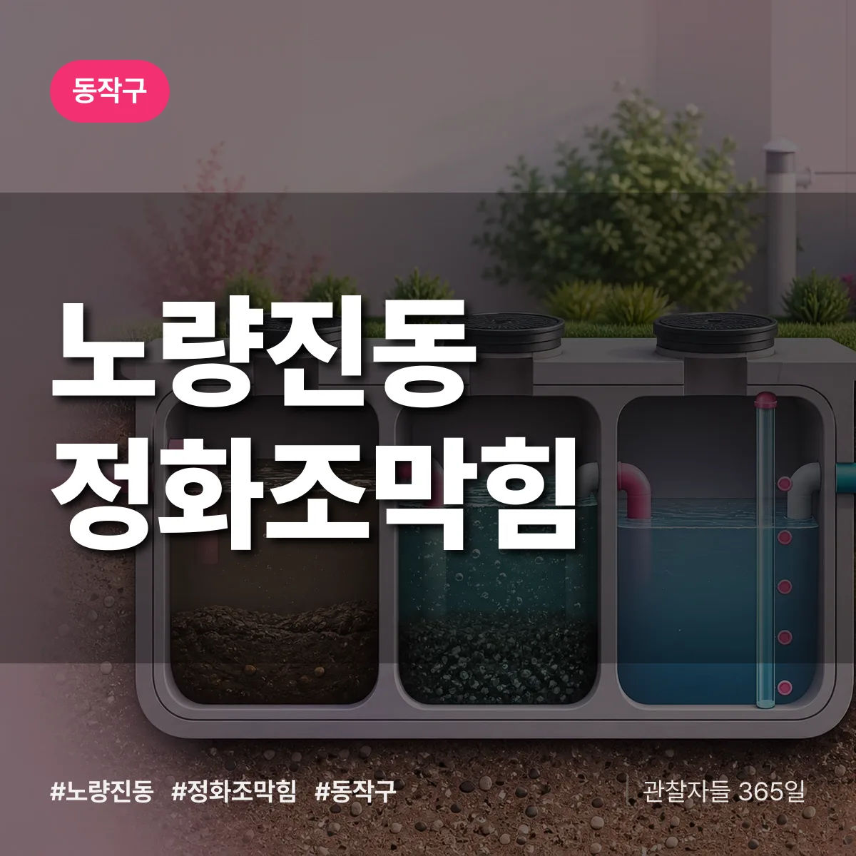 노량진동 정화조막힘 배너