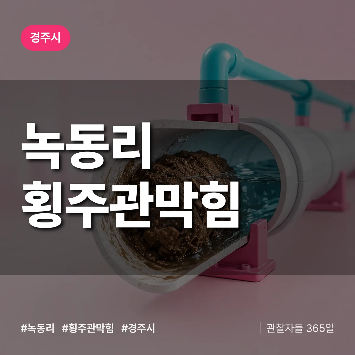 녹동리 횡주관막힘 배너