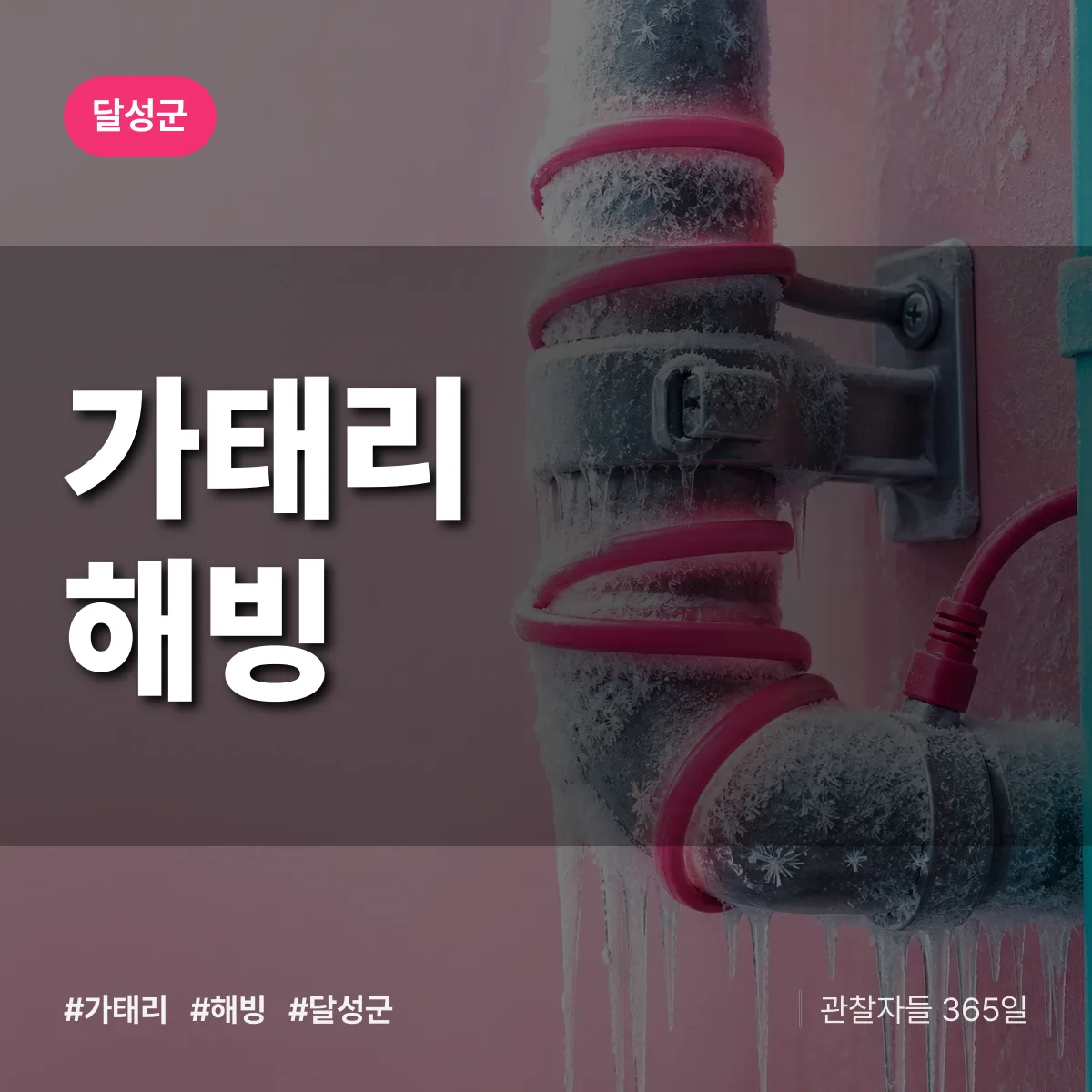 가태리 해빙 배너