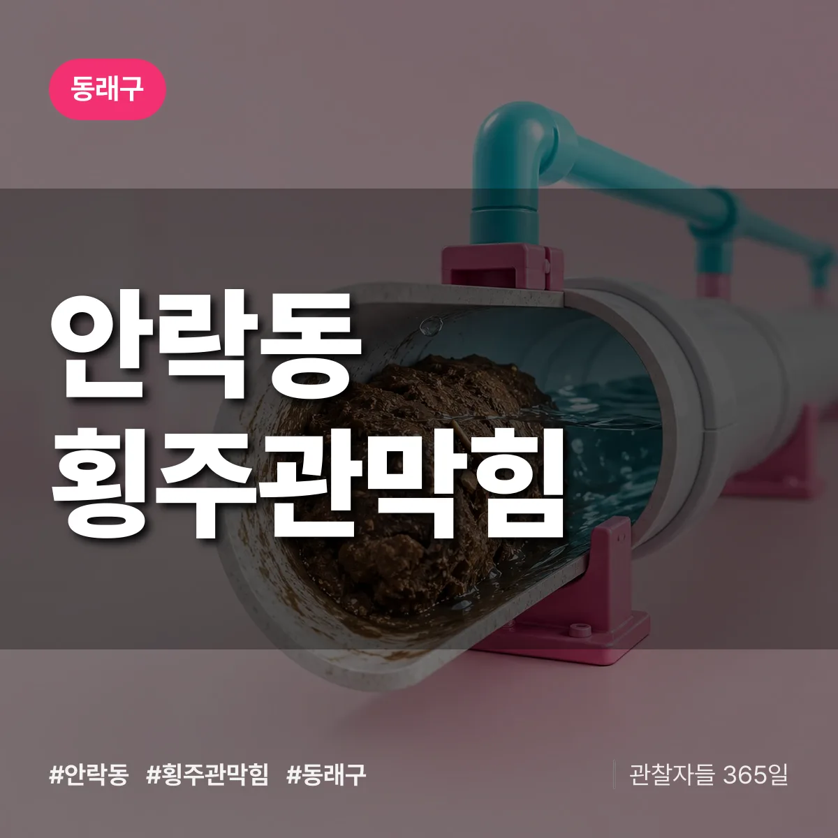 동래구 안락동 횡주관막힘 상담 배너