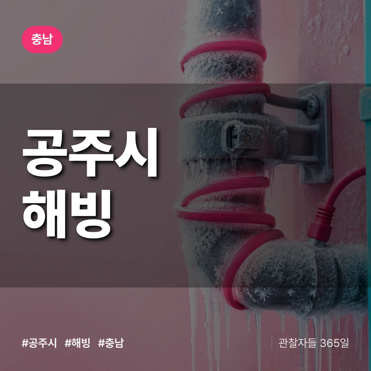 충남 공주시 해빙 배너