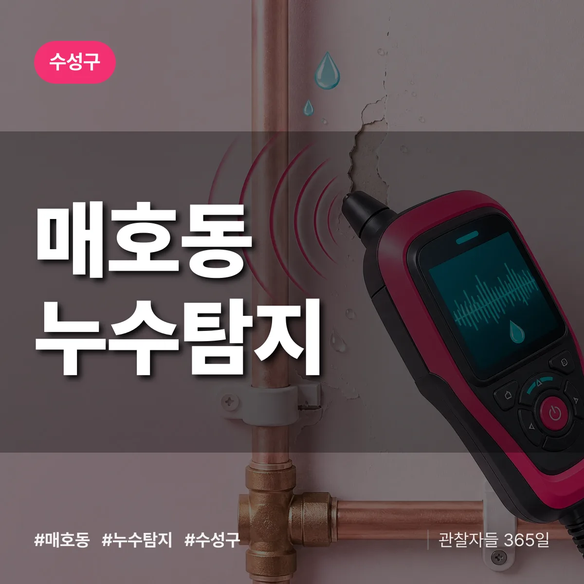 매호동 누수탐지 배너