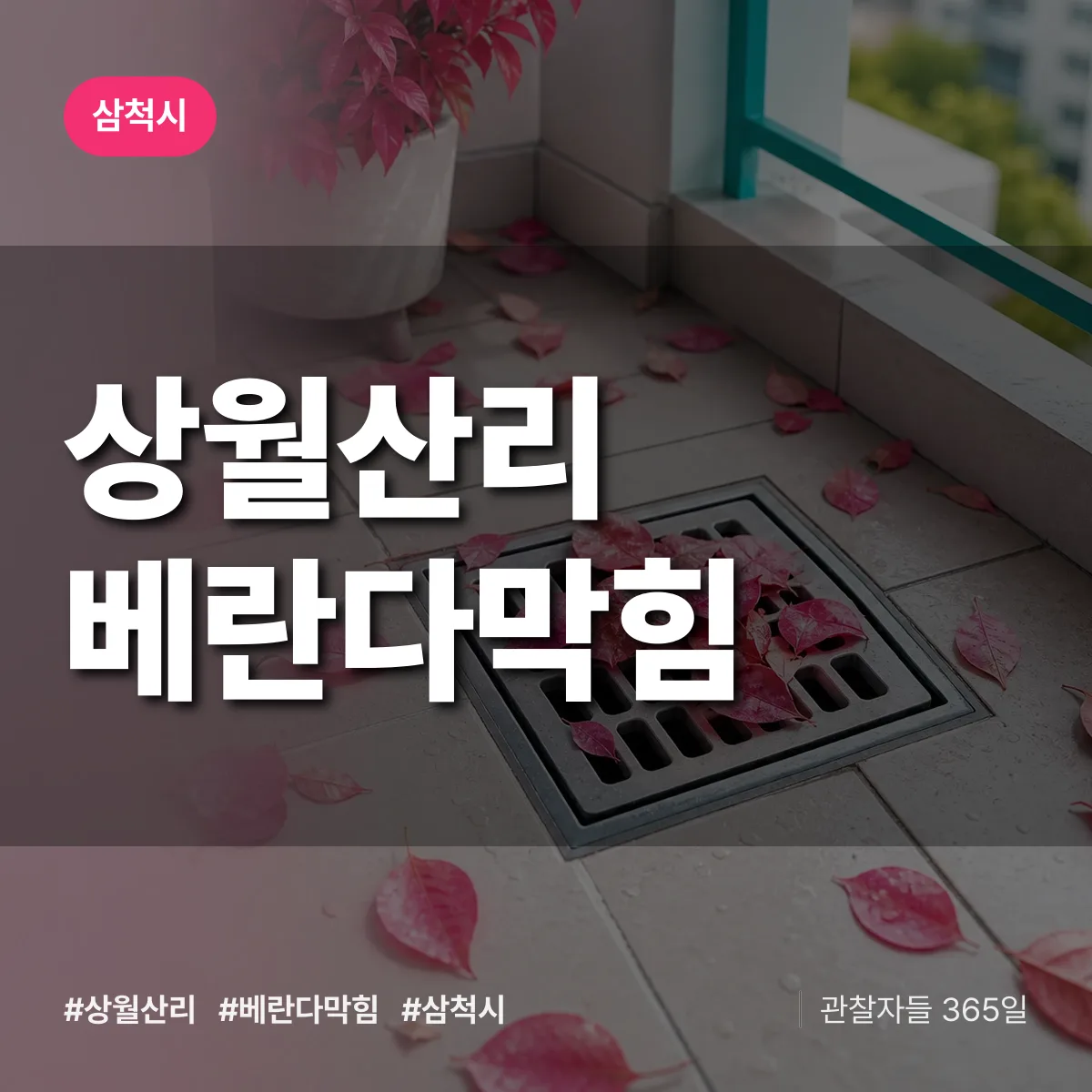 상월산리 베란다막힘 배너