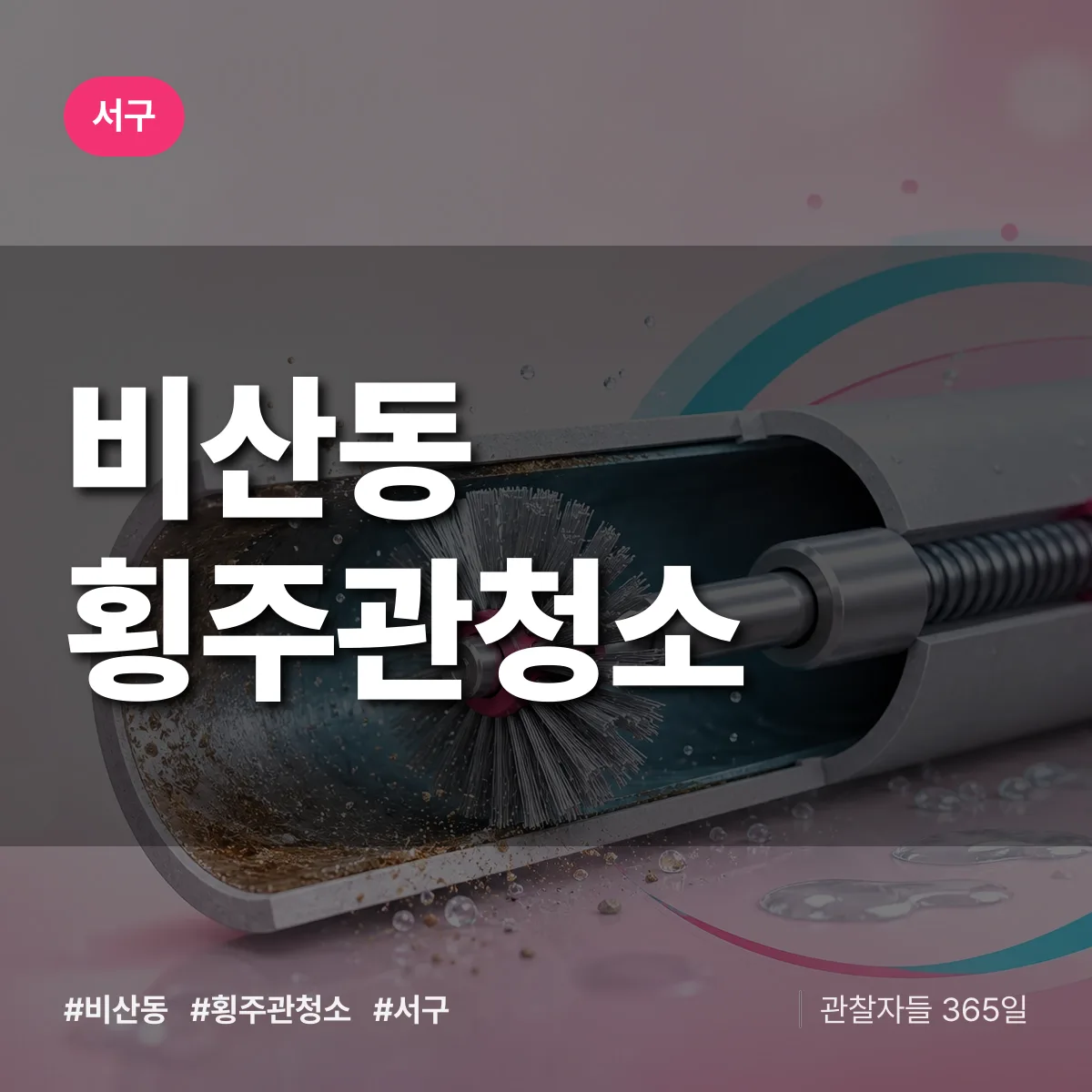 서구 비산동 횡주관청소 상담 배너